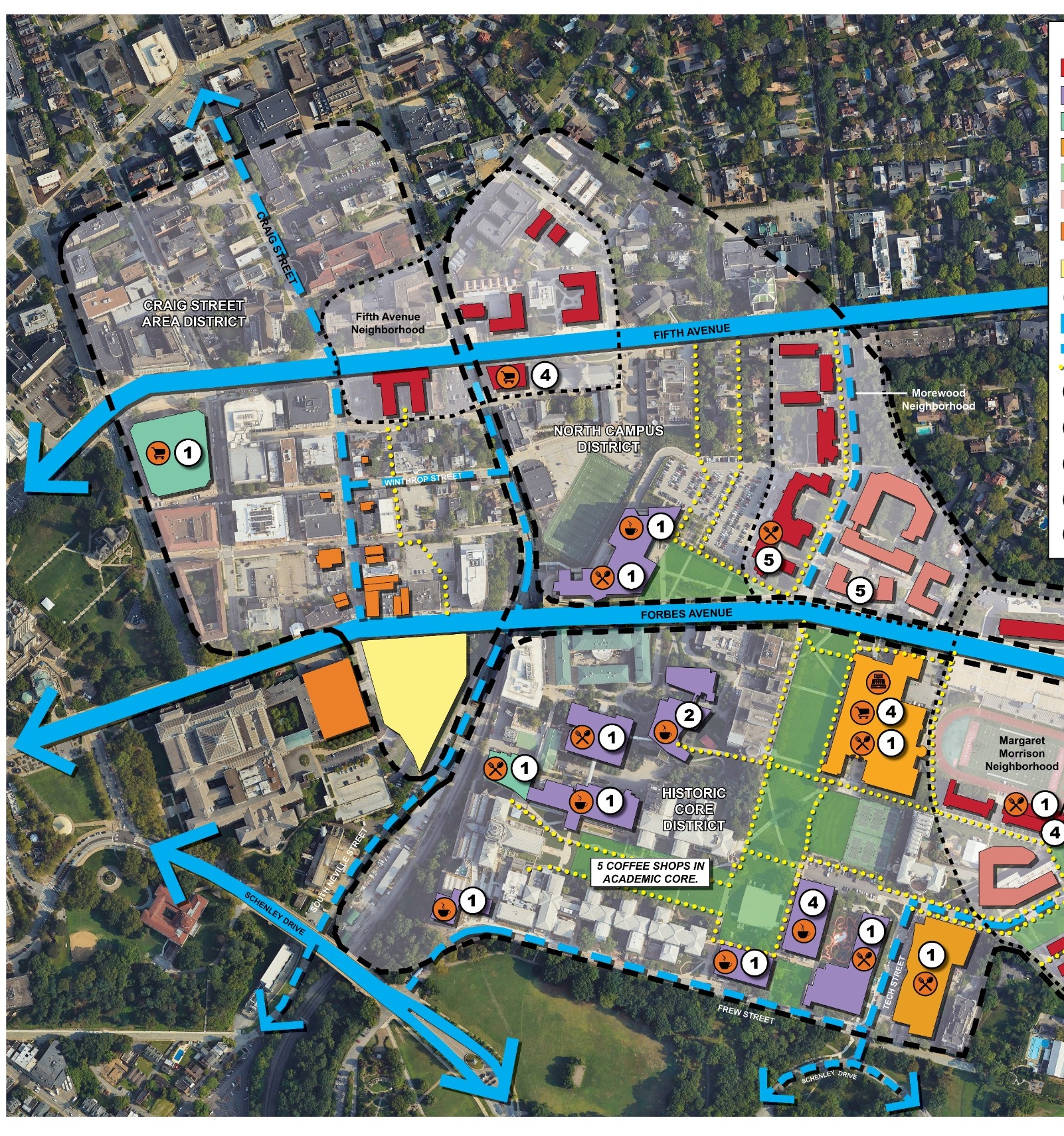 Dining & campus connections